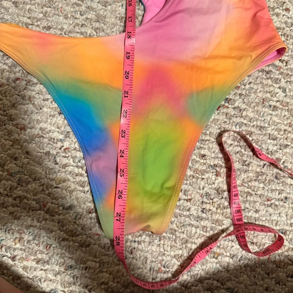 FRANKIES BIKINIS Makie One Piece Swim, Serotonin- Size XL